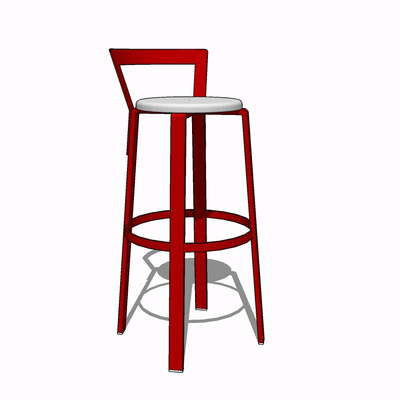 Modern Metal Bar Chair Free