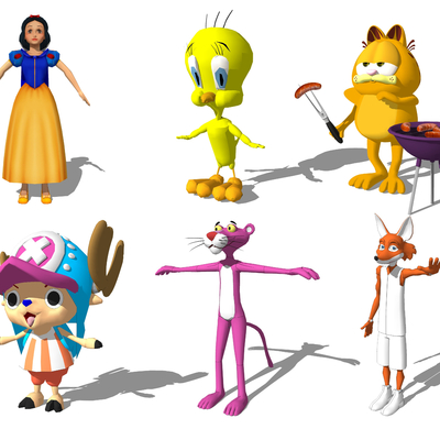 Modern Cartoon Dolls