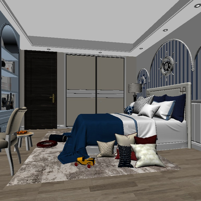 Jane European Style kids Bedroom