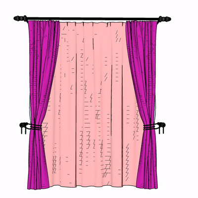 Modern fabric curtains free