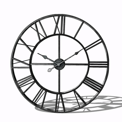 Industrial Wind Clock Free