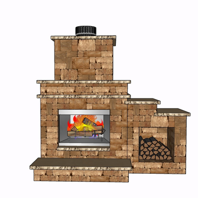 Modern Fireplace Free