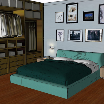 Modern Minimalist Bedroom Free