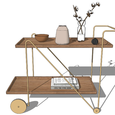 Modern Restaurant Trolley