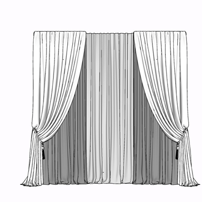 Modern fabric curtains free