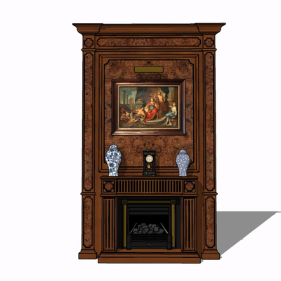 European fireplace free