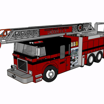 Modern Fire Truck Free