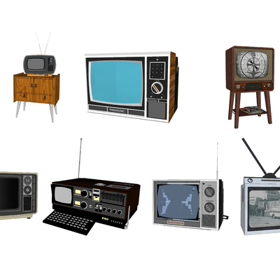 Modern retro TV