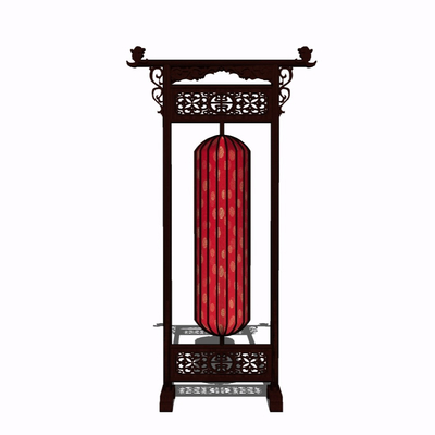 Chinese solid wood floor lamp free