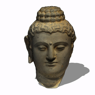 Chinese Buddha Head Sculpture Free