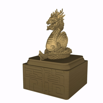 Chinese dragon sculpture free