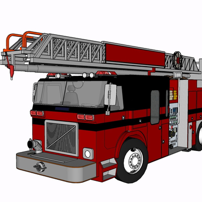 Modern Fire Truck Free