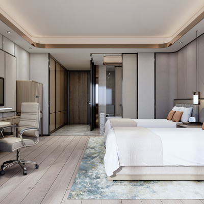 Modern Hotel Rooms