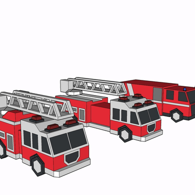 Modern Fire Truck Free