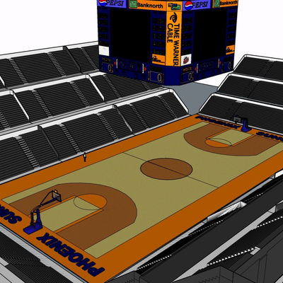 Modern Basketball Court Free