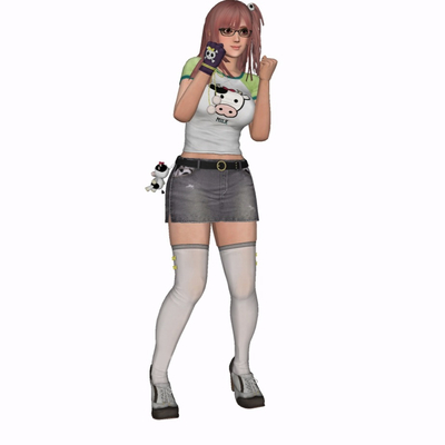 Modern game character free