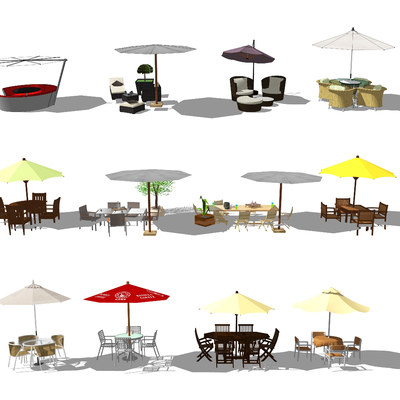 Modern Outdoor Leisure Parasol