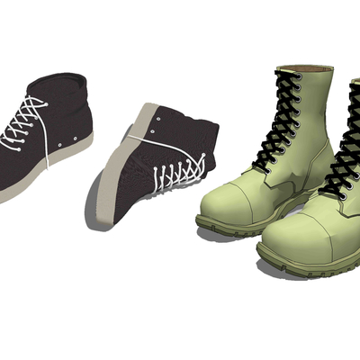 Modern boots casual shoes