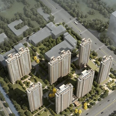 Bird's-eye view planning of new Chinese residential area