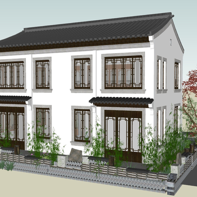 Chinese Homestay Building Appearance