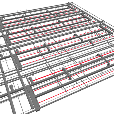 Industrial wind fire air conditioning ventilation duct