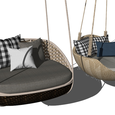Nordic Outdoor Rattan Hanging Chair