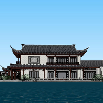 Chinese ancient garden appearance