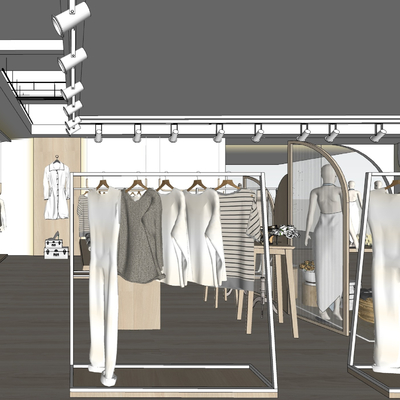 Modern Clothing Store