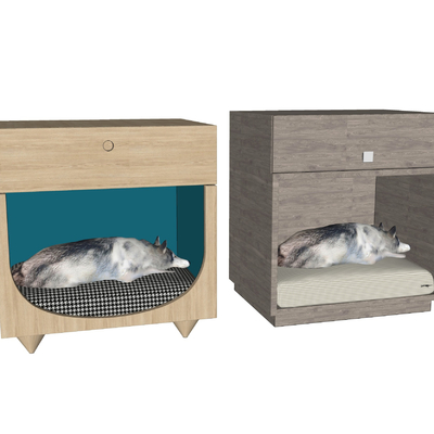 Modern solid wood cat kennel dog kennel