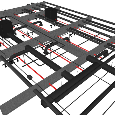 Industrial ventilation duct