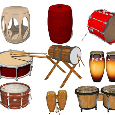 Modern Drum Instruments