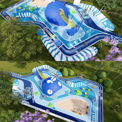 Modern Ocean Theme Children's Playground