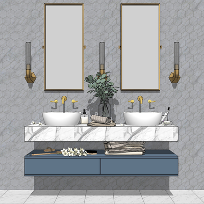 Modern Ceramic Washbasin