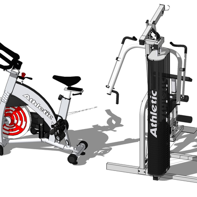 Modern Gym Fitness Equipment