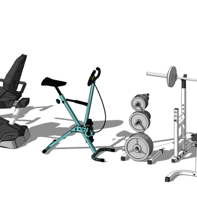 Modern Gym Fitness Equipment