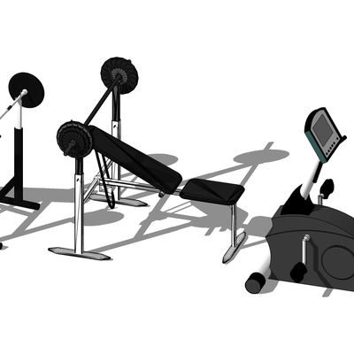 Modern Gym Fitness Equipment