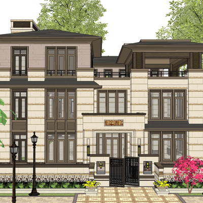 European-style townhouse