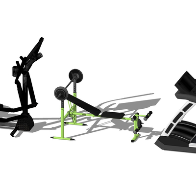 Modern Gym Fitness Equipment