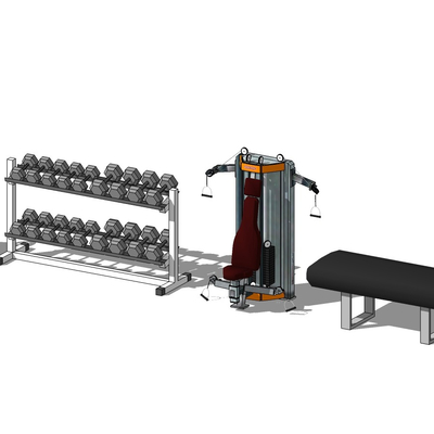 Modern Gym Fitness Equipment