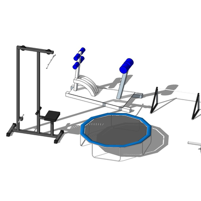 Modern Gym Fitness Equipment