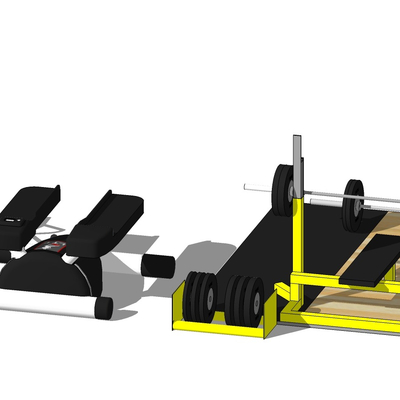 Modern Gym Fitness Equipment