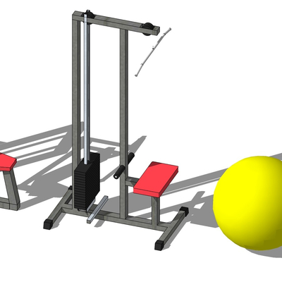 Modern Gym Fitness Equipment