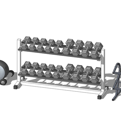 Modern Gym Fitness Equipment