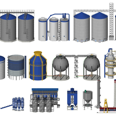 Modern Grain Storage Tank Industrial Equipment