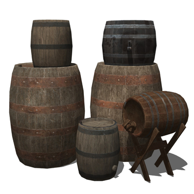 Modern Wine Barrel