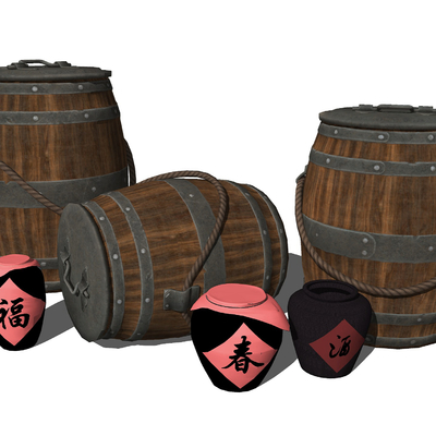 Modern Wine Barrel