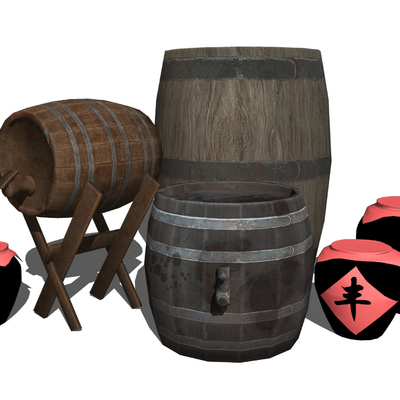 Modern Wine Barrel