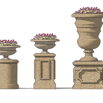 European-style flowerbed bowl