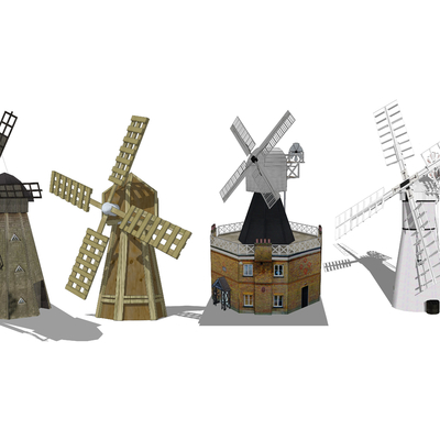 European windmill sketch