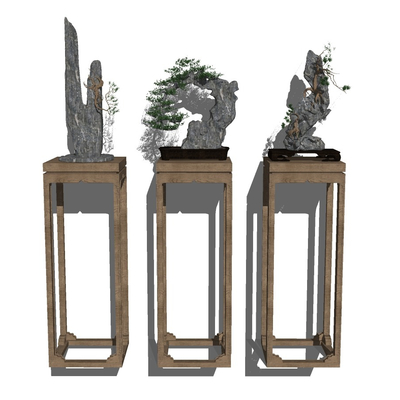 New Chinese Landscape Stone Ornaments